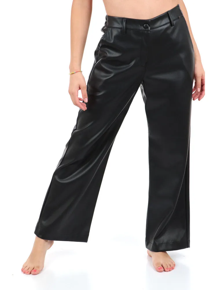 Kocca pantalone in ecopelle