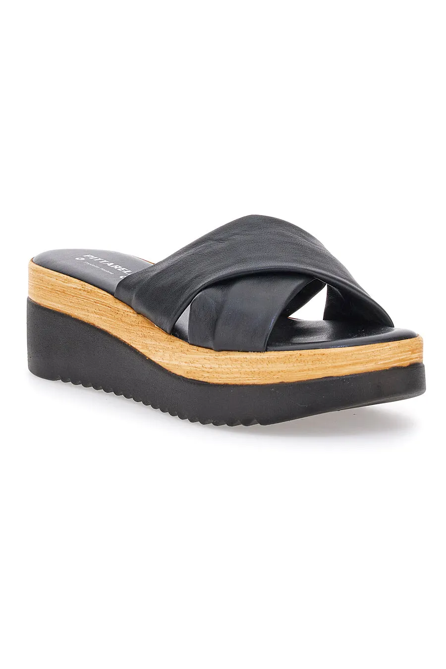   PITTARELLO LOVE Ciabatte Nere Con Platform Pittarello Love 2974
